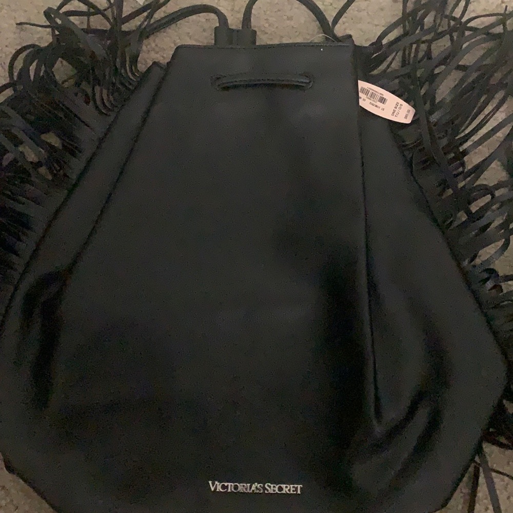 Victoria secret leather backpack